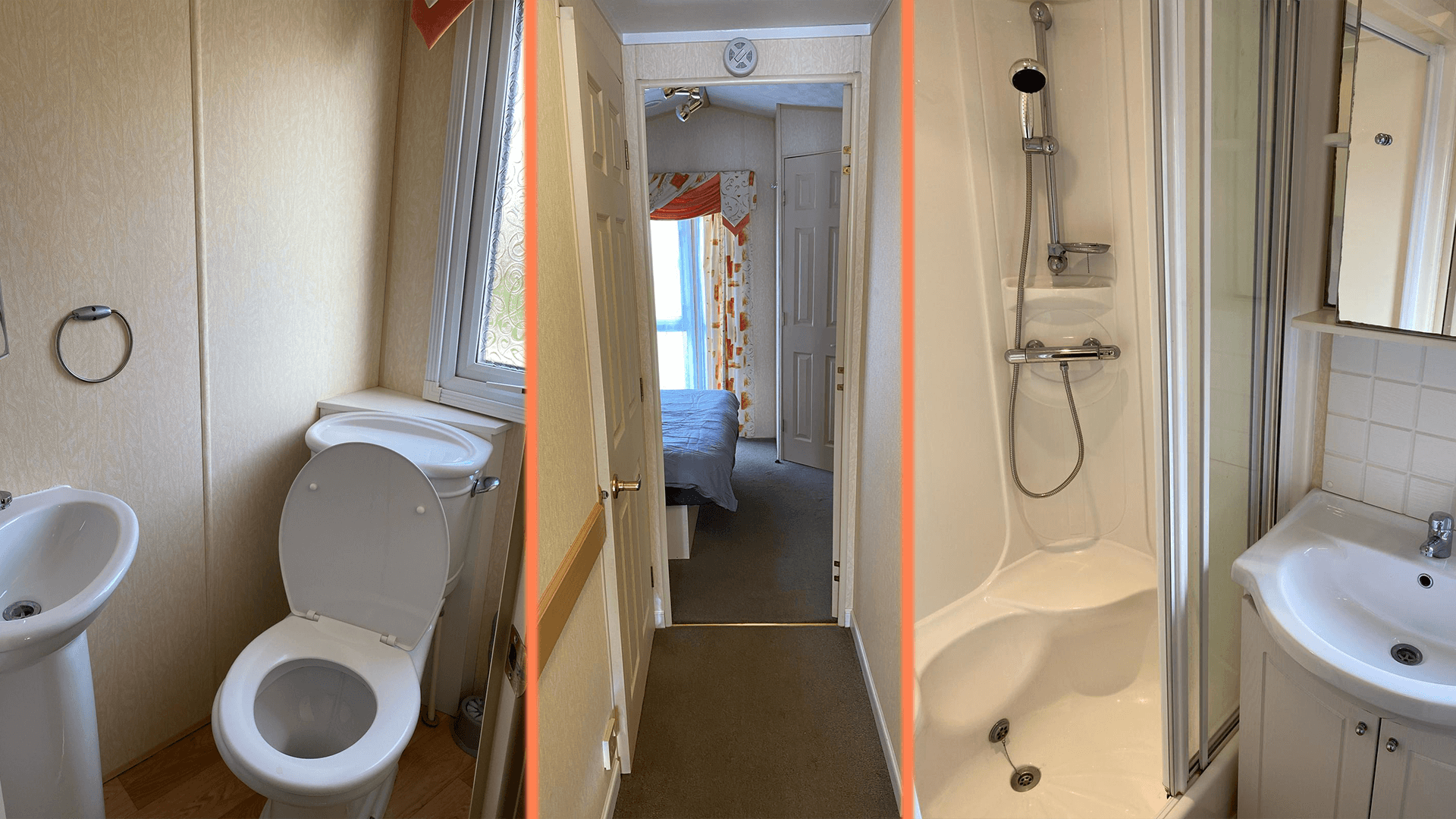 Large shower and bathroom, along with private en-suite in the master bedroom